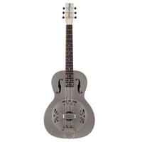 

Gretsch Roots Collection G9201 Honey Dipper Round-Neck Resonator Acoustic Guitar, 19 (12 to Body) Frets, Rosewood Fretboard, Medium V Neck, Natural