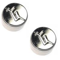 

Gretsch Metric Pots Knob for Electromatic Series Guitar, 2 Pieces, Chrome
