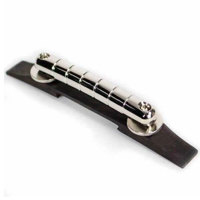 

Gretsch Rocking Bar Bridge Assembly with Ebony Base, Chrome