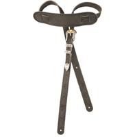 

Gretsch Tooled Vintage Leather Guitar Strap, Black