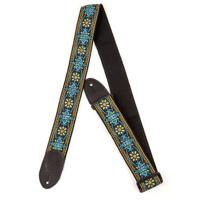 

Gretsch G Brand Guitar Strap, Blue/Orange with Black Ends