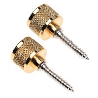 

Gretsch Strap Buttons with Mounting Hardware for Guitars, Gold