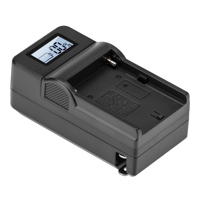 

Green Extreme Compact Smart Charger with LCD Screen for Sony L & M Series