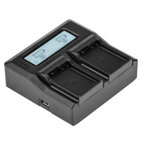 

Green Extreme Dual Smart Charger with LCD Screen for Panasonic DMW-BLC12