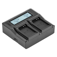 

Green Extreme Dual Smart Charger with LCD Screen for Canon NB-10L