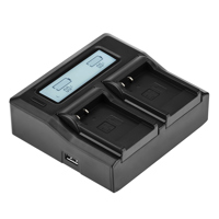

Green Extreme Dual Smart Charger with LCD Screen for Sony NP-BN1