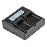 

Green Extreme Dual Smart Charger with LCD Screen for Sony NP-FW50