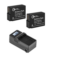 

Green Extreme 2 Pack DMW-BLC12 Lithium-Ion Rechargeable Battery Pack and Compact Smart Charger Kit (7.4V 1100mAh)