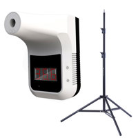 

Green Extreme TH-K3000 Digital Non-Contact Infrared Forehead Thermometer, Bundle with Flashpoint 7' Light Stand