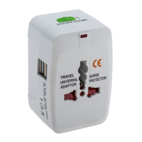 

Green Extreme Universal All In One Travel Plug Adapter/Converter with USB port