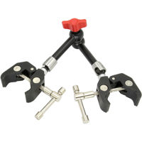 

GyroVu Dual Adjustable Clamp Mounts with Heavy Duty 7" Articulated Arm Monitor Mount