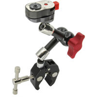 

GyroVu Heavy-Duty 7" Articulated Arm Monitor Mount with Adjustable Clamp and Quick Release System