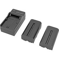 

GyroVu L-Type Battery Kit for 5" Monitors, Includes Sony NP-F970, NP-F550 L-Type Battery and Charger
