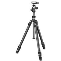 

Gitzo Gitzo Traveler Series 1 Carbon Fiber Tripod Kit with Center Ball Head for Sony a7, a9 Mirrorless Camera, Silver & Black (GK1545TA)