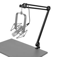 

Rode Microphones PodMic Dynamic Podcasting Microphone Bundle with H&A Versa Pro Field and Studio Monitor Headphones, H&A Broadcast Arm with Internal Springs, Pop Blocker