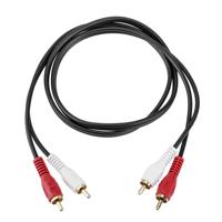 

H&A 2 RCA Male to 2 RCA Male Stereo Audio Cable 3'
