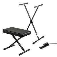 

H&A Keyboard Stand/Bench Pack with Sustain Pedal