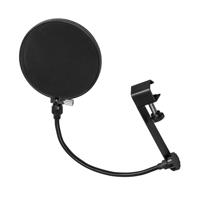 

H&A Pop Filter with Gooseneck and Adjustable Knob (Clamp On)