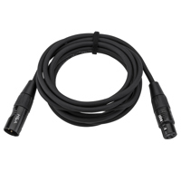

H&A Platinum Pro 10' Quad XLR M to XLR F Microphone Cable with Rean by Neutrik Gold Connectors