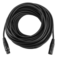 

H&A Platinum Pro Quad XLR M to XLR F Microphone Cable with Rean by Neutrik Gold Connectors - 100'