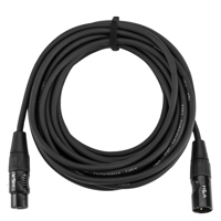

H&A Platinum Pro Quad 25' XLR M to XLR F Microphone Cable with Rean by Neutrik Gold Connectors