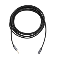 

H&A Stereo Mini Male to Stereo Mini Female Headset Extension Cable (Gold Series) 10'