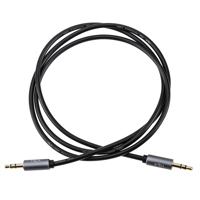 

H&A Stereo Mini Male to Stereo Mini Male Auxilary Cable (Gold Series) 3'