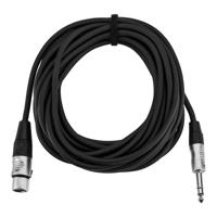 

H&A Elite Pro 1/4" TRS M to XLR F Professional Interconnect Cable with Rean Connectors, 25'