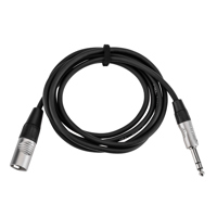 

H&A Elite Pro TRS M to XLR M Professional 6' Interconnect Cable with Rean by NeutrikConnectors