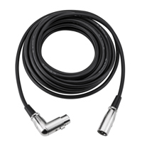

H&A Value Series XLR M to F Professional Microphone Cable - 25' (Right Angle)