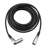 

H&A Value Series 10 Pack XLR M to F Professional Microphone Cable - 25' (Right Angle)