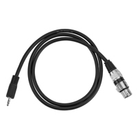 

H&A 3-Pin XLR Female to 3.5mm Stereo Mini-Plug Cable 3'