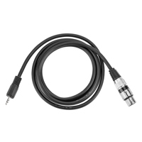 

H&A 3-Pin XLR Female to 3.5mm Stereo Mini-Plug Cable 6'