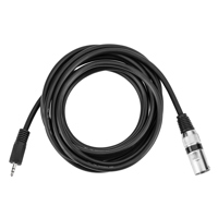 

H&A 1/8" Male Mini-Jack to XLR Male Cable 10'