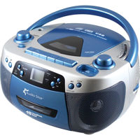 

Hamilton Buhl AudioStar BoomBox Radio, CD, USB, Cassette Player with Tape and CD to MP3 Converter