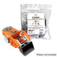 

Hamilton Buhl STEM/STEAM Edison Educational Robot Kit, Robotics & Coding, Lego Compatible, 30-Pack