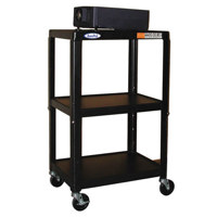 

Hamilton Buhl HA4226E Steel Cart, Adjustable 26" to 42" with Electric