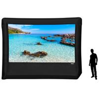 

Hamilton Buhl 220" Diagonal 108x192 Inflatable Outdoor Projector Screen, HDTV 16:9 Format, Matte White Fabric