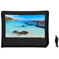 

Hamilton Buhl 274" Diagonal 132x240 Inflatable Outdoor Projector Screen, HDTV 16:9 Format, Matte White Fabric
