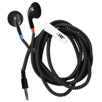 

Hamilton Buhl Tangle Free Cushioned Earbuds with Skooob Cover, Black