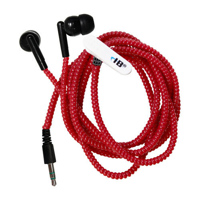 

Hamilton Buhl HESKB Skooob Tangle-Free Silicone Ear Buds, Red