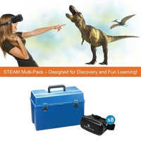

Hamilton Buhl SpectraVR 8-Person STEAM Multi-Pack Kit with 8 VR Goggles and Carrying Case