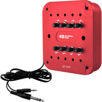 

Hamilton Buhl 8 Position 3.5mm Stereo Jack Box with Individual Volume Control, Red