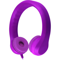 

Hamilton Buhl Flex Phones Foam Headphones for Children, 3.5mm Stereo Plug, Straight Cord, Purple
