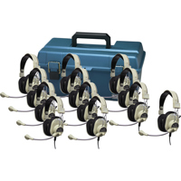 

Hamilton Buhl 12 HA-66M Deluxe Multimedia Headphones Lab Pack with Carry Case
