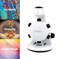 

Hamilton Buhl STEM Scout Digital Microscope with Integrated Turret and Six Magnification Lenses