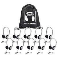 

Hamilton Buhl Sack-O-Phones 10 HA2 Personal Headsets with Foam Ear Cushions