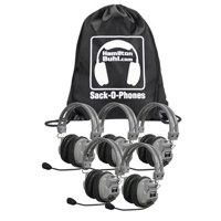 

Hamilton Buhl Sack-O-Phones 5 HA7M Deluxe Headphones with Microphone