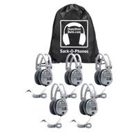 

Hamilton Buhl Sack-O-Phones 5 SC7V Deluxe Headphones with Volume Control