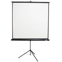 

Hamilton Buhl TPS-T60 Value Line Square Format Tripod Mount Projection Screen, 60x60", Black Housing